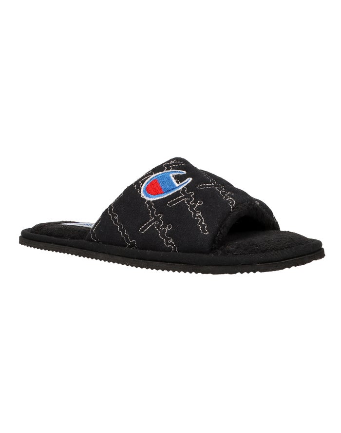 Champion Hotel Slippers Dames - Zwart - Belgie 8652JZTPB